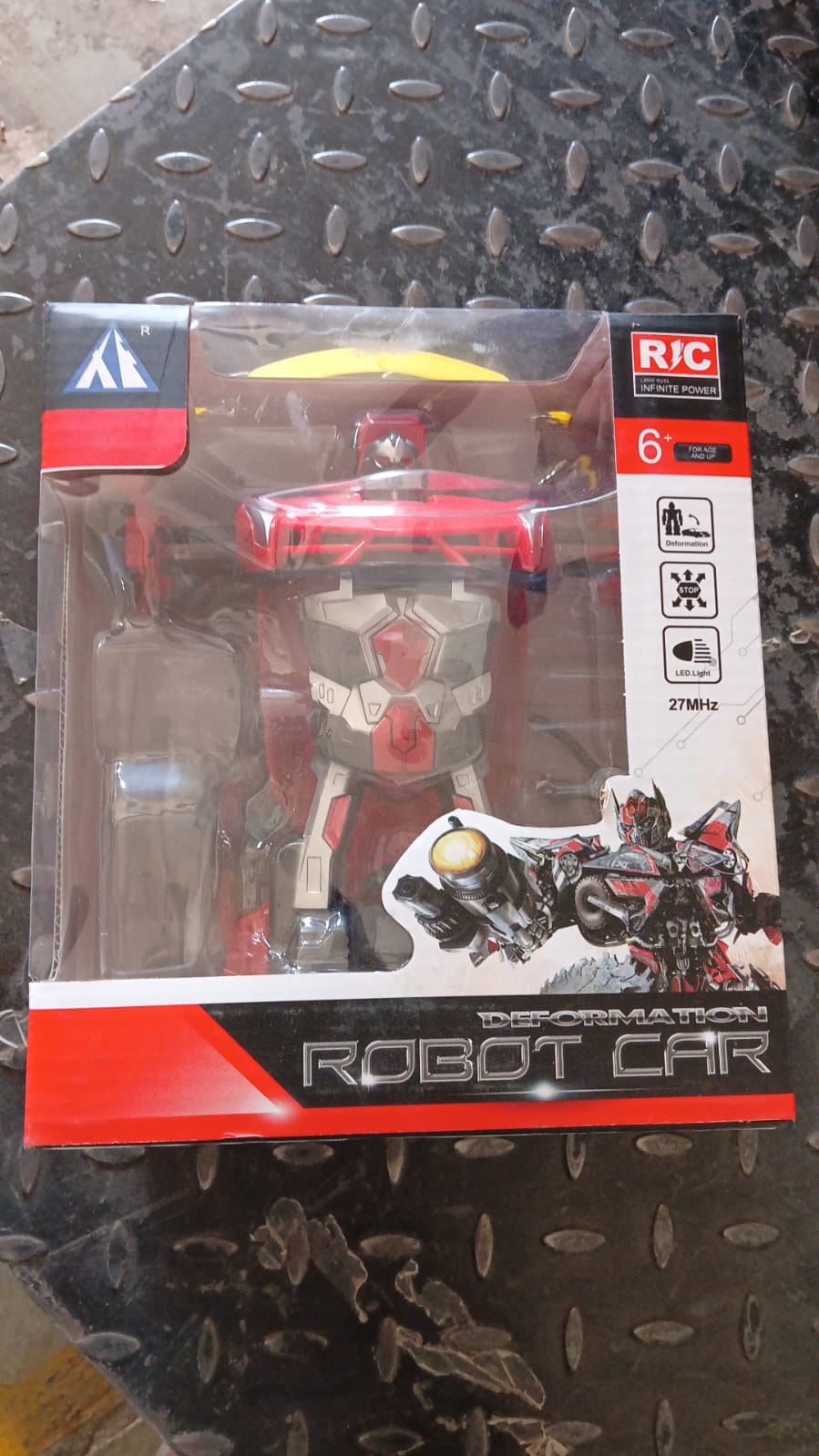 2 In 1 Automatic Robot Converted Remote Control Car With Light Scale 360°Drifting Deformation Robot Car Toy Kids Boys, Robot Convert Unique Toy For Boys (1 Pc) 2 In 1 Automatic Robot Converted Remote Control Car With Light Scale 360°Drifting Deformation Robot Car Toy Kids Boys, Robot Convert Unique Toy For Boys (1 Pc)